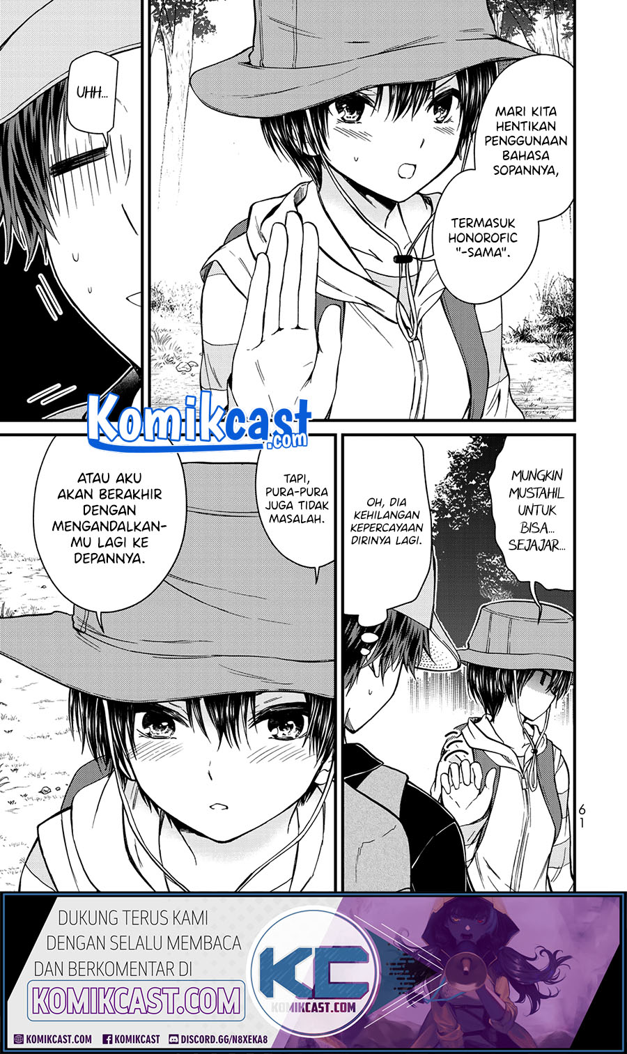 Ojou-sama no Shimobe Chapter 57 Bahasa Indonesia